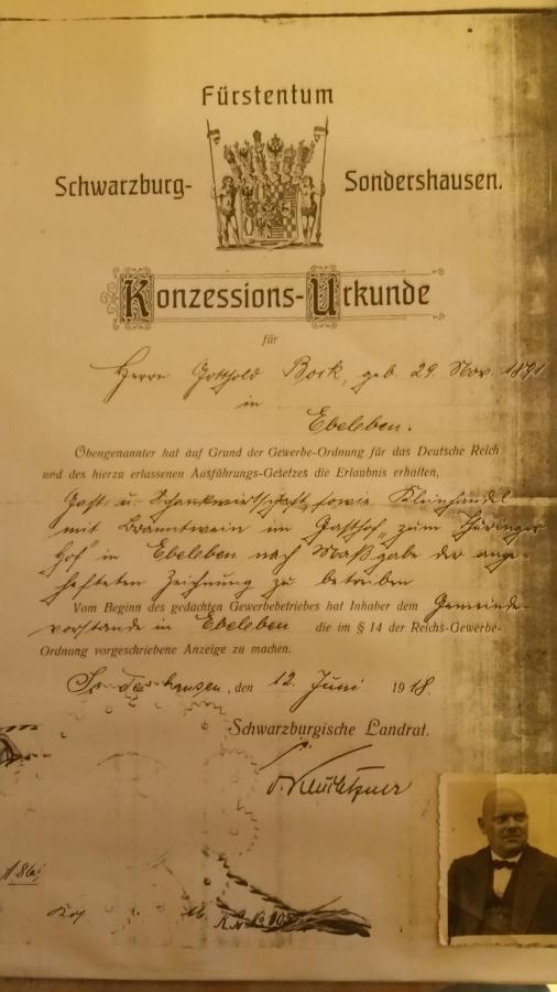 Hotel Thueringer Hof Ebeleben Экстерьер фото
